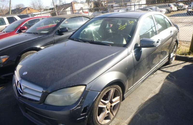 Black Mercedes-Benzes sedan