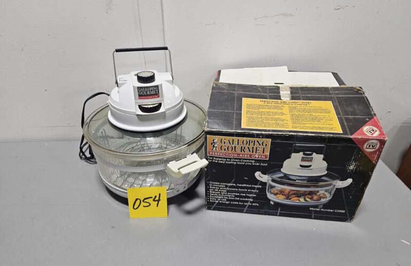 Galloping gourmet roster oven