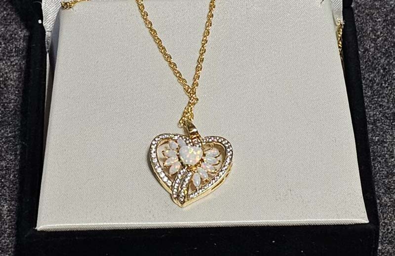 Gold plated neckless