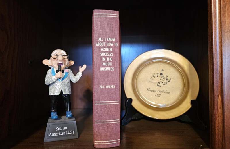 Book and decorative items