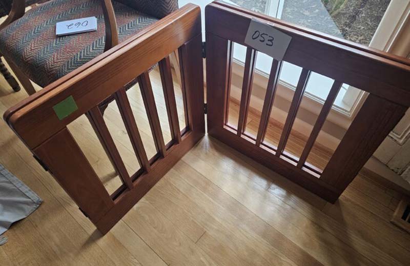 wooden baby gates