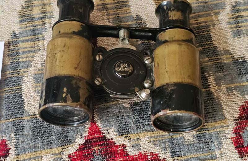 Antic binoculars