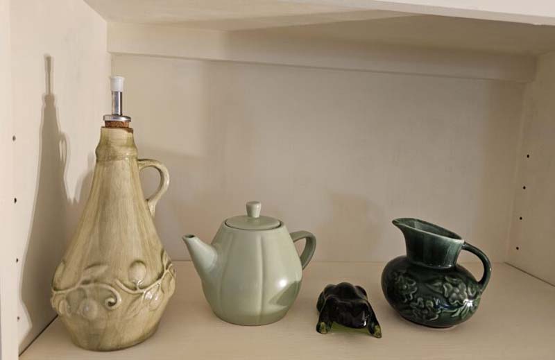 Pot and decorative items