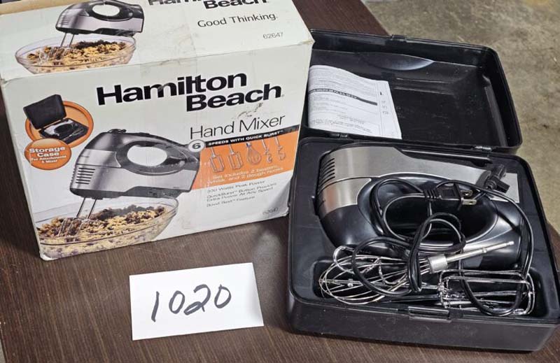 Hamilton hand mixer