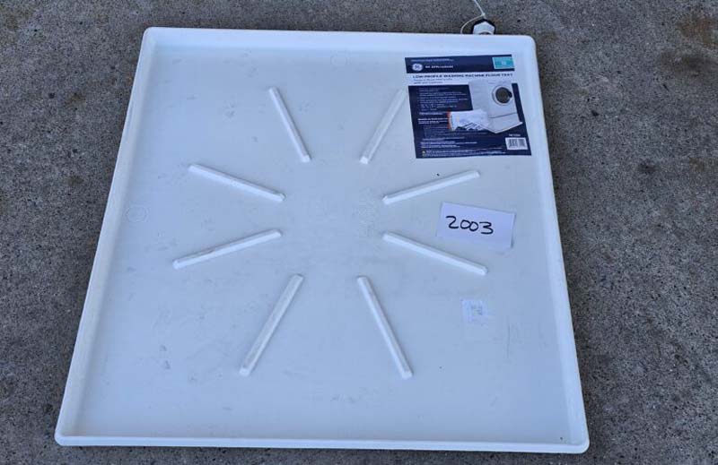 Washing machine plate.