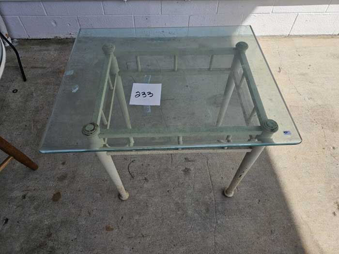 Glass Table