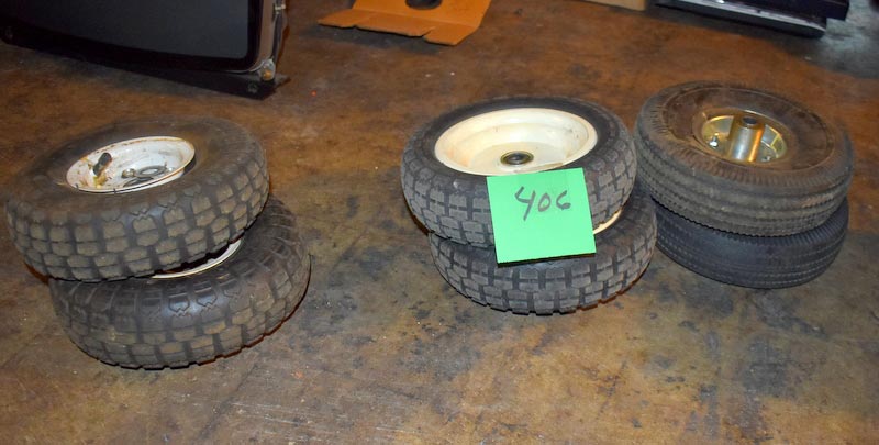 Old wheels for auction