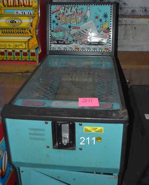 Rock and bowl video game console for auction