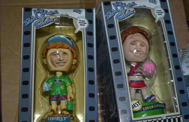 My Bob L Head and Friends figures for auction