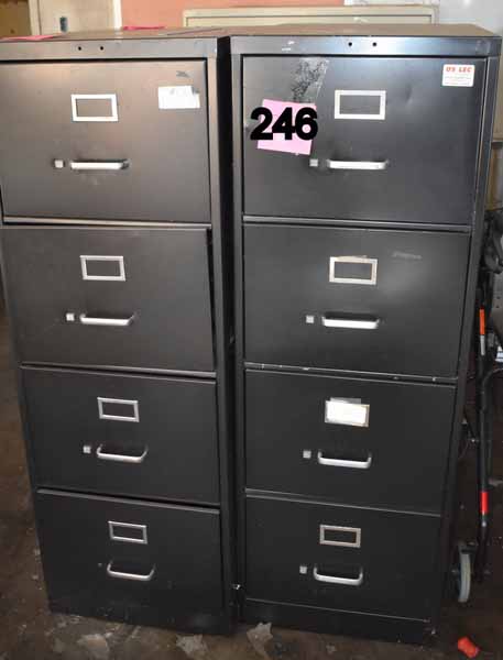 Black shelves for auction