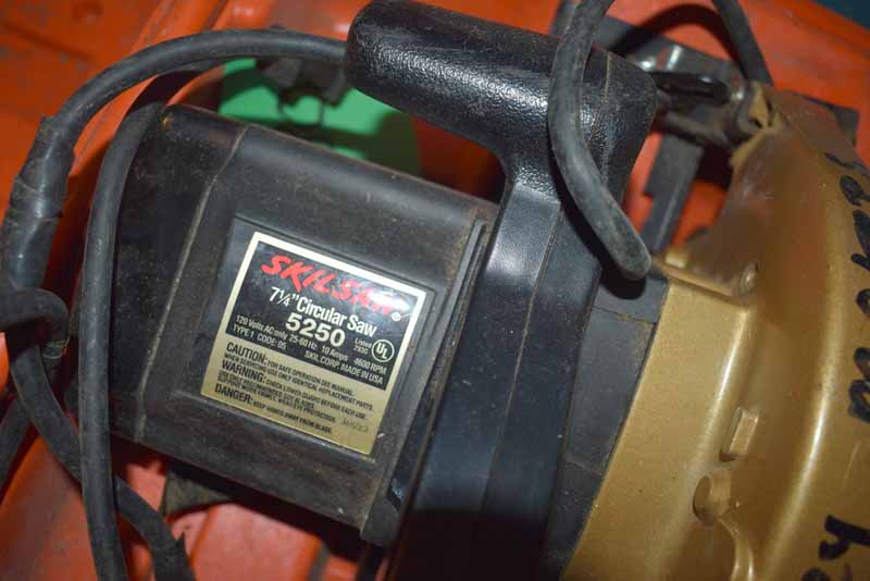 Electronic Skilsaw for auction