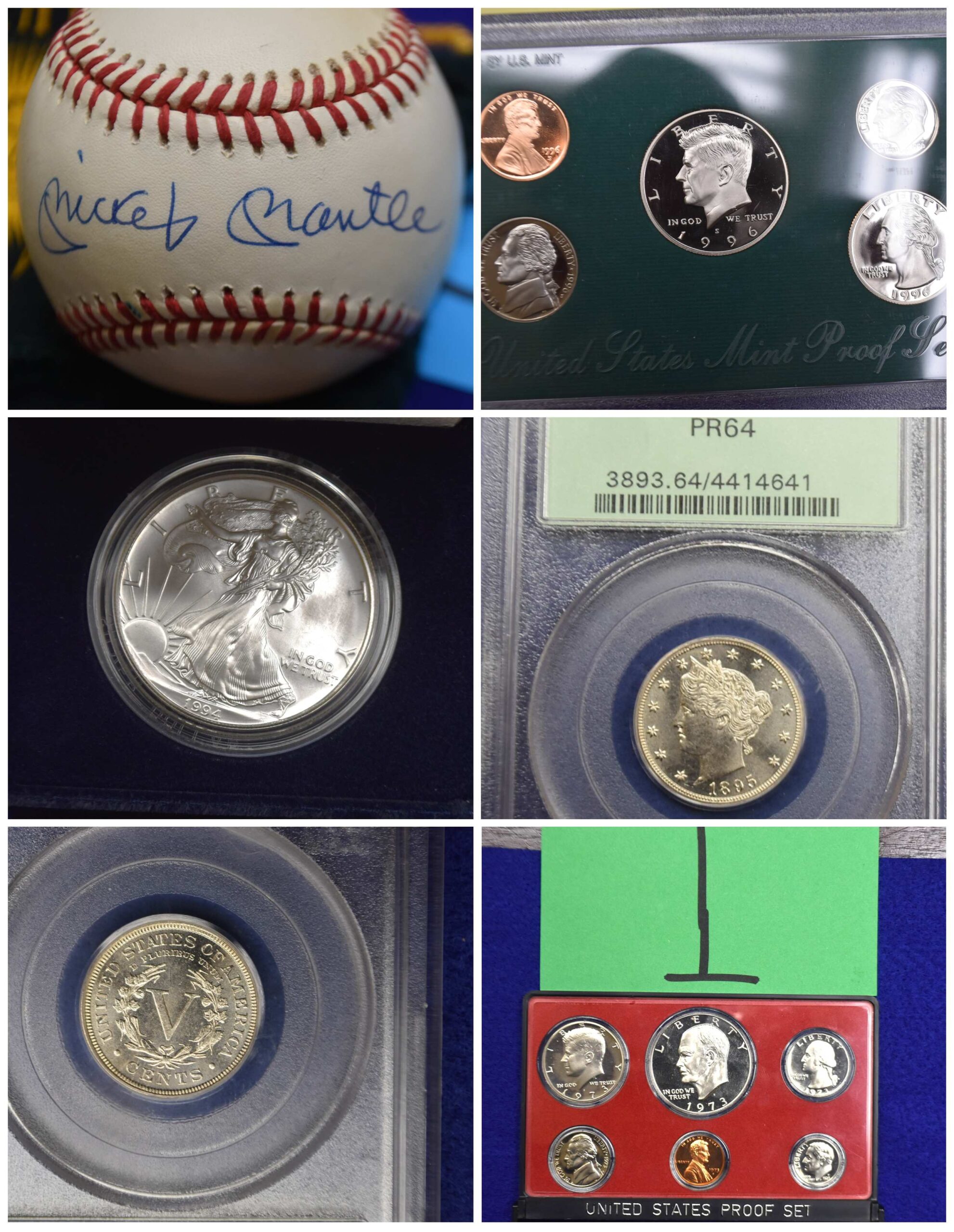 Featured image for “ABSOLUTE AUCTION ONLINE BIDDING ONLY BIDDING OPEN NOW Coins and Sports Memorabilia”